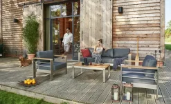 a casa mia Lounge-Set 4-teilig New York | Möbel Höffner
