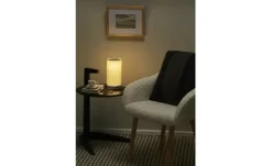 Akku LED-Tischleuchte taupe | Grau | Möbel Höffner