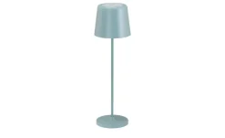 Akku-Tischleuchte, IP44 | lackiert, Blau | Höffner