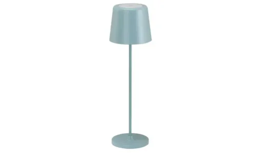Akku-Tischleuchte, IP44 | lackiert, Blau | Höffner