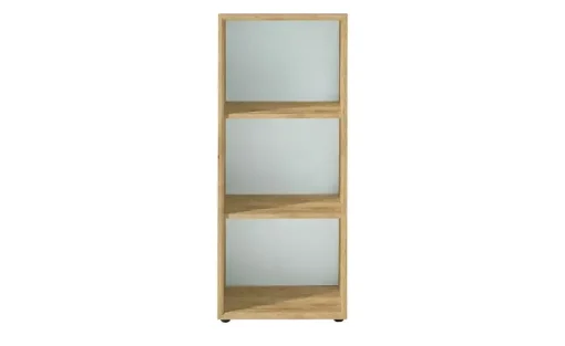 Aktenregal GW-Monteria | 120 cm, Eiche (Nachbildung), Weiß
