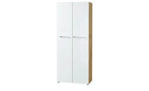 Aktenschrank GW-Monteria | 196 cm, Eiche (Nachbildung), Weiß