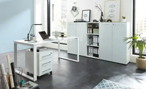 Aktenschrank GW-Monteria | 120 cm, Weiß | Möbel Höffner