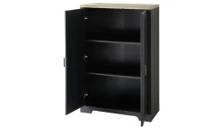 Aktenschrank Varese | Graphit, Asteiche (Nachbildung)