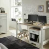 Aktenschrank Varese | Pinie (Nachbildung), Weiß, Asteiche (Nachbildung)