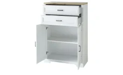 Aktenschrank Varese | Pinie (Nachbildung), Weiß, Asteiche (Nachbildung)