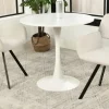 Armlehnstuhl 2er-Set 360° drehbar Calif | Beige