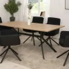 Armlehnstuhl in Lederlook 360° drehbar Ladislav