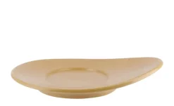 ASA SELECTION Espressotasse mit Unterteller Cuba Ocra | Espressotasse mit Unterteller