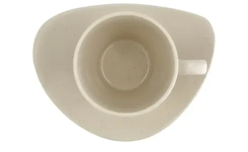 ASA SELECTION Tasse mit Untertasse Cuba Panna | Tasse mit Untertasse