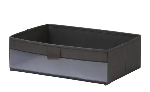 Aufbewahrungsbox faltbar | Schwarz | Möbel Höffner