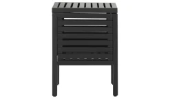 Aufbewahrungshocker Oria | Schwarz | Möbel Höffner