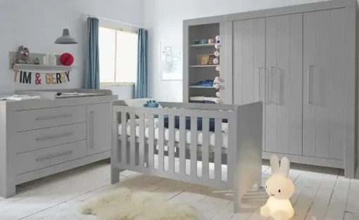 Babybett Smilla | Grau | Möbel Höffner
