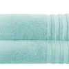 Badetuch (100 x 150cm), 2er-Set Türkis Soft Cotton