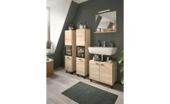 Badkombination Bostalsee | Eiche Sonoma (Nachbildung), Eiche Sonoma