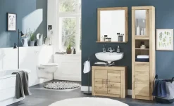 Bad-Spiegel Oslo Classic | Wildeiche, Wildeiche (Nachbildung)