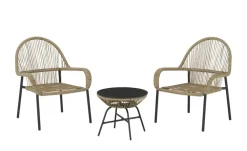 Balkon-Set 3-teilig Prato | Möbel Höffner