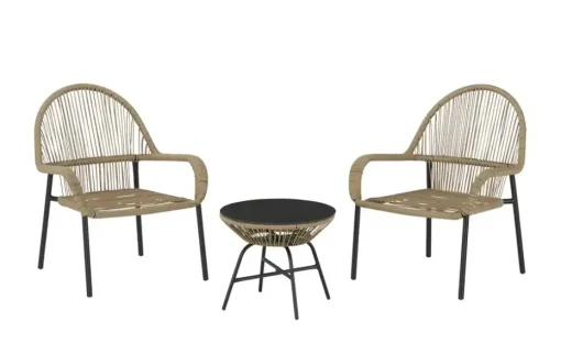 Balkon-Set 3-teilig Prato | Möbel Höffner