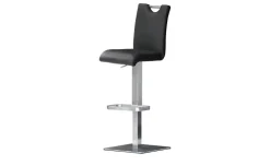 Barhocker Gulia | Schwarz, Gestell eckig | Höffner