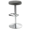 Barhocker MyDivo | Graphit, verchromt, glänzend