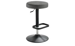 Barhocker MyDivo | Graphit, Schwarz, lackiert | Höffner