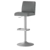 Barhocker MyTina | Anthrazit, Leder | Möbel Höffner