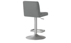 Barhocker MyTina | Anthrazit, Leder | Möbel Höffner