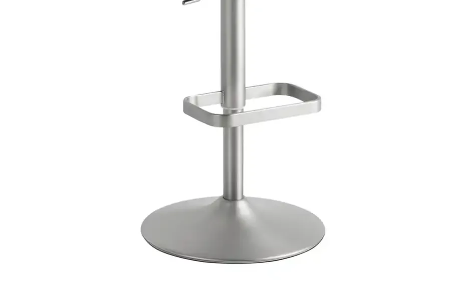 Barhocker MyTina | Blau, Mikrofaser | Möbel Höffner