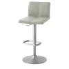 Barhocker MyTina | Taupe, verchromt, matt | Höffner