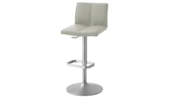 Barhocker MyTina | Taupe, verchromt, matt | Höffner