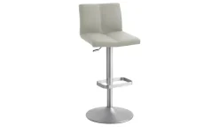 Barhocker MyTina | Taupe, verchromt, matt | Höffner