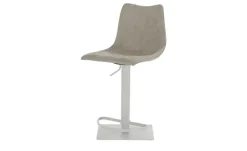 Barhocker MyToby | Hellgrau, eckig | Möbel Höffner