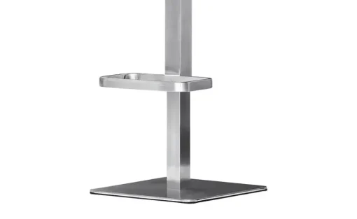 Barhocker Vittoria | Braun, Gestell eckig | Höffner