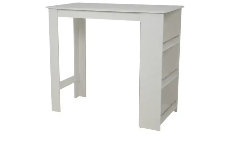 Bartisch Oliver | Weiß | Möbel Höffner