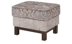 bassetti by SCHRÖNO Hocker Salina | Grau | Höffner