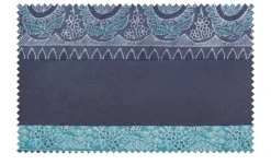 bassetti by SCHRÖNO Pouf aus Velours Tino | Blau