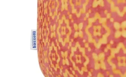 bassetti by SCHRÖNO Pouf aus Velours Tino | Orange
