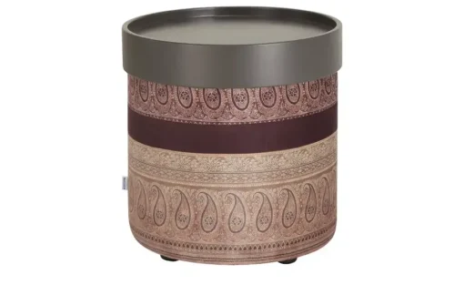 bassetti by SCHRÖNO Pouf Tinetto | Lilagrau | Höffner