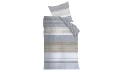 Beddinghouse Flanell Bettwäsche Stitches | Blau