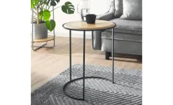 Beistelltisch | Schwarz, Eiche | Möbel Höffner