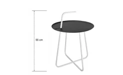Beistelltisch | Weiß, Schwarz | Möbel Höffner