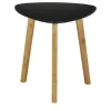 Beistelltisch Bamboo | Schwarz, matt | Möbel Höffner
