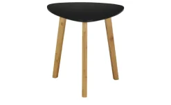 Beistelltisch Bamboo | Schwarz, matt | Möbel Höffner