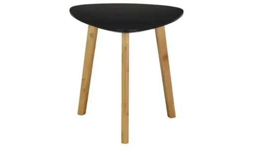 Beistelltisch Bamboo | Schwarz, matt | Möbel Höffner