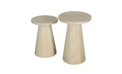 Beistelltisch 2er-Set Cone | Weiß | Möbel Höffner