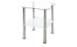 Beistelltisch Hanau | transparent, satiniert | Höffner