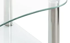 Beistelltisch Hanau | transparent, satiniert | Höffner