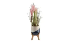 Übertopf auf Holzgestell | 22 cm | Möbel Höffner