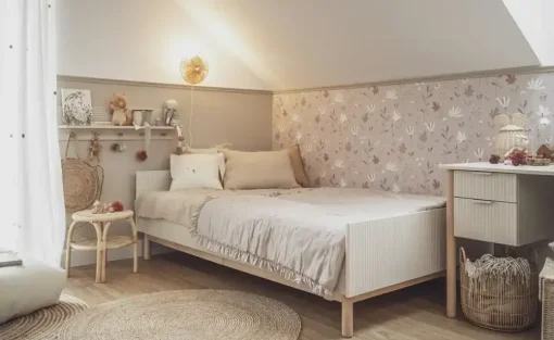 Bett Miloo | Champagner, 120x200 cm | Möbel Höffner