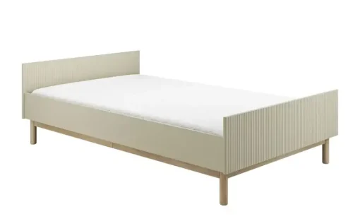 Bett Miloo | Champagner, 120x200 cm | Möbel Höffner